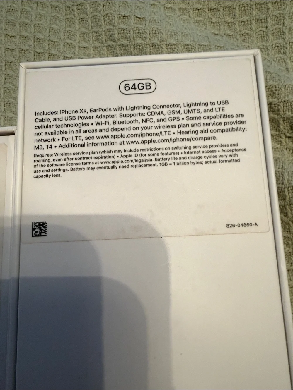 Apple iPhone Red Front-Display Retail Box
